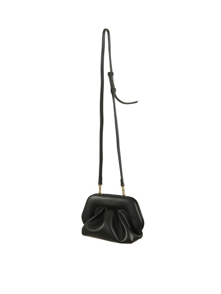 Themoirè Gea Vegan Fabric Black Bag