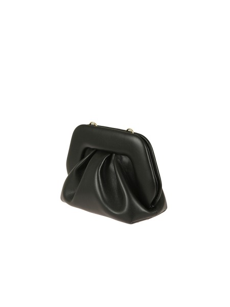 Themoirè Gea Vegan Fabric Black Bag