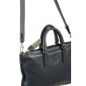 Hags Aiko Mini bag in navy blue nappa leather