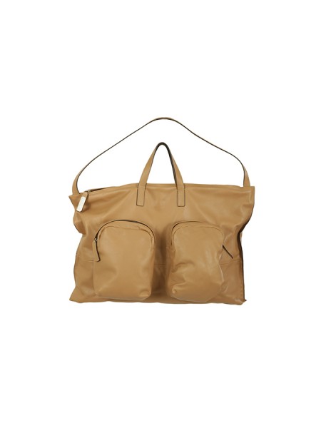 Hags Asia bag in Camel Nappa leather