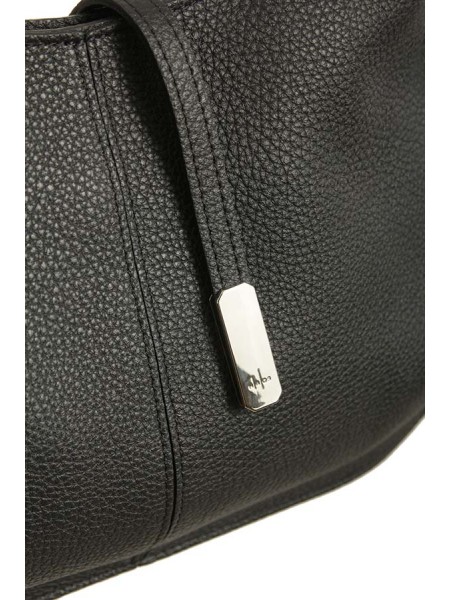 Hags Augusta Leather Bag in Black