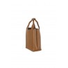 Borsa Hogan Shopping Mini H-Bag Cuoio/Celeste