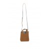 Borsa Hogan Shopping Mini H-Bag Cuoio/Celeste