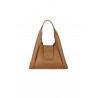 Borsa Hogan Hobo Media H-Bag Marrone