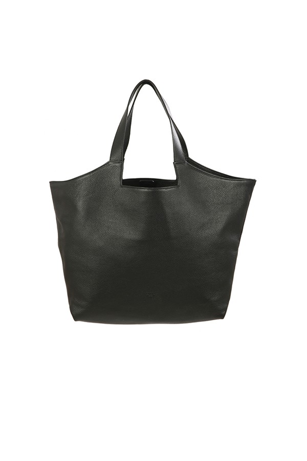 Alex Maxi N.D.B. 968 bag in grained leather Black