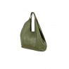 Borsa Rehard con dettaglio in metallo Sage