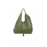 Borsa Rehard con dettaglio in metallo Sage