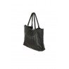 Rehard bag with metal detail Black