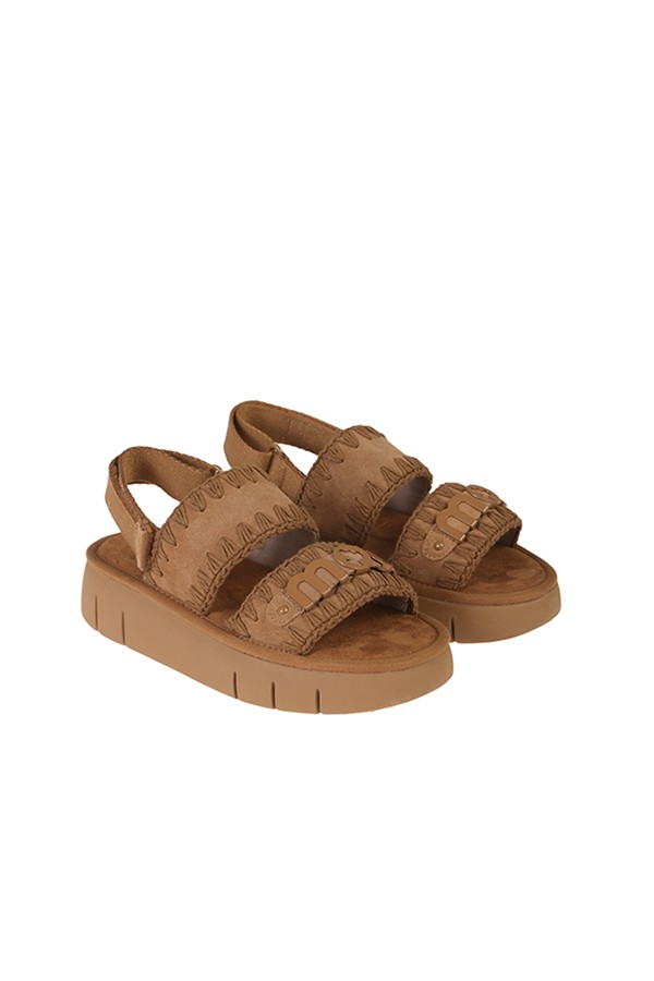 Mou Bounce Monochrome Cognac Sandal