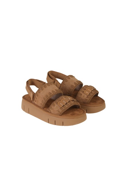 Mou Bounce Monochrome Cognac Sandal