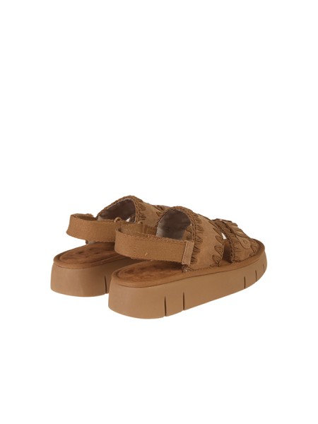 Mou Bounce Monochrome Cognac Sandal