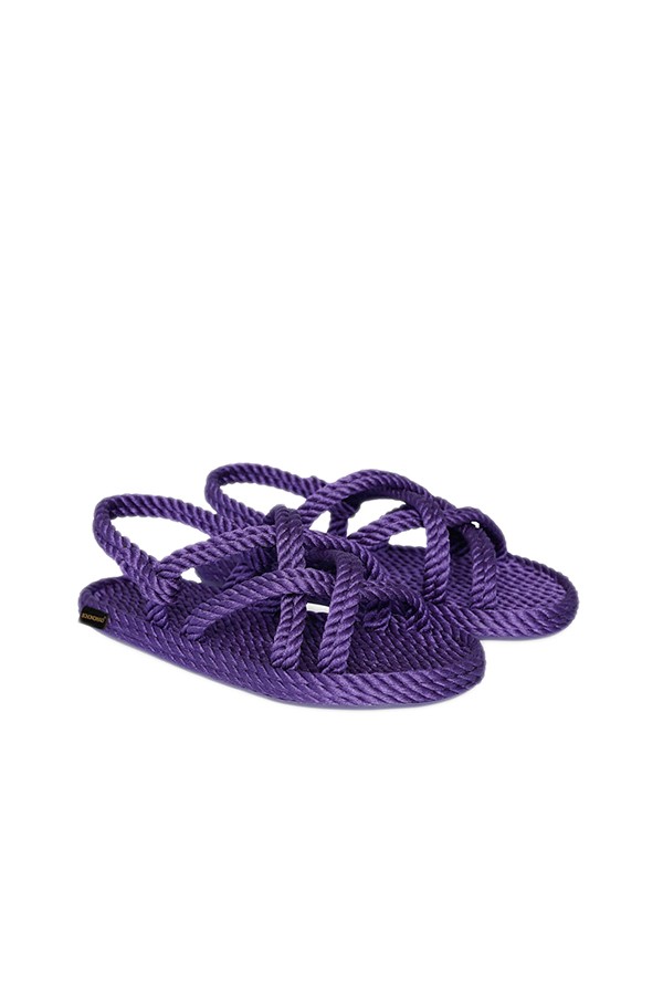 Bohonomad Bodrum sandal in Purple Rope