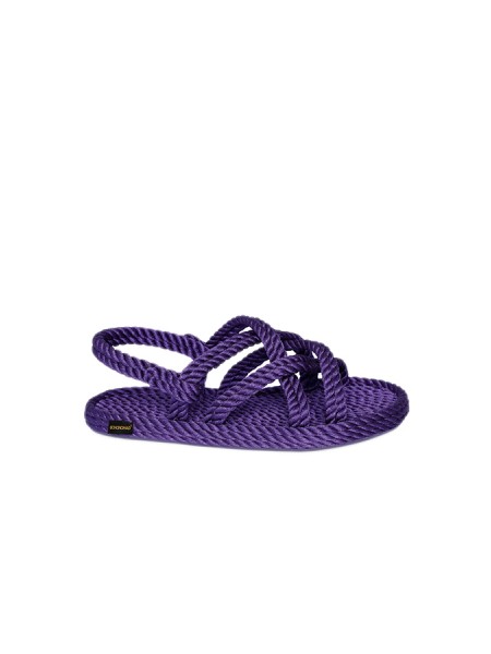 Bohonomad Bodrum sandal in Purple Rope