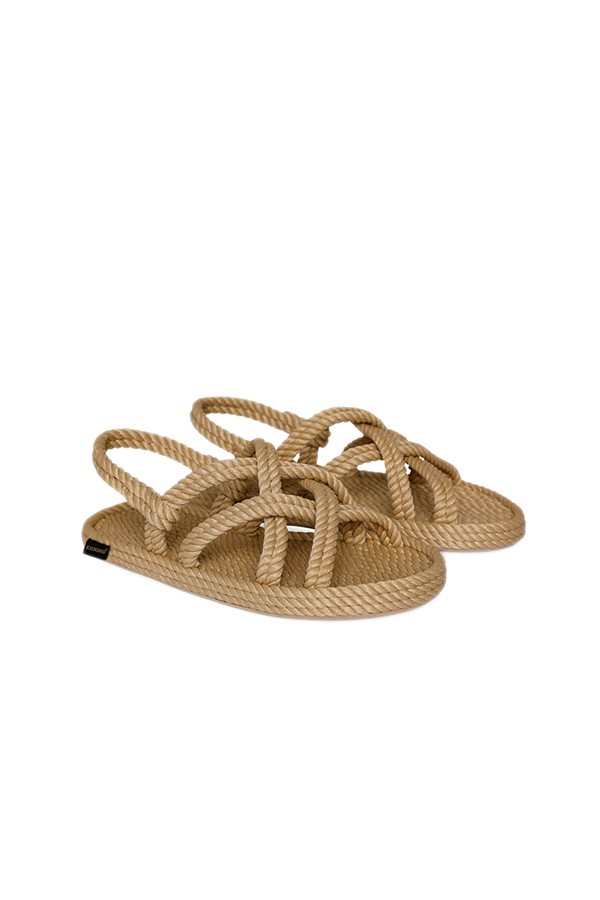 Bohonomad Bodrum sandal in beige rope