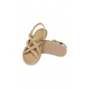 Bohonomad Bodrum sandal in beige rope