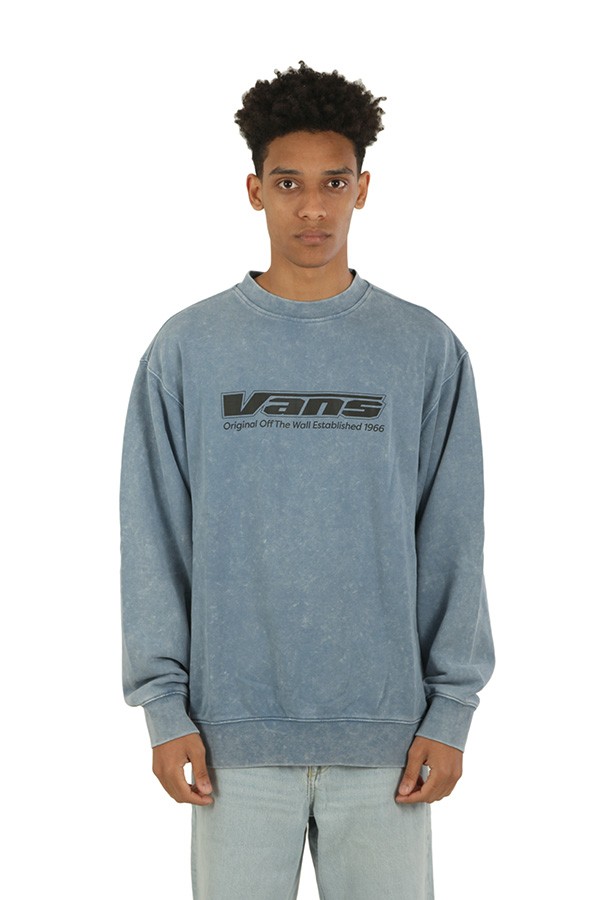 Denim Blue Crewneck VANS Sweatshirt