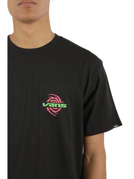 Vans Wormhole Warped T-shirt Black