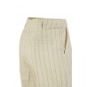 Ecru pinstripe HUMILITY trousers