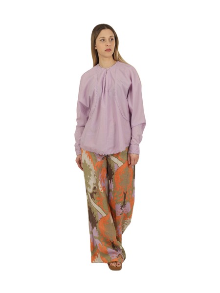 Wisteria BAZAR shirt with ethnic details