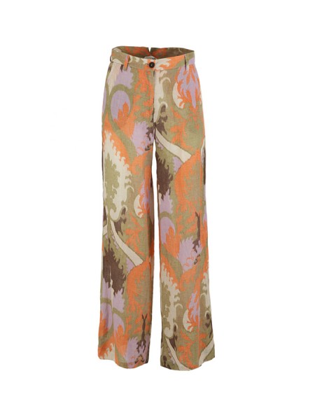 Multicolor Ethnic Patterned BAZAR Trousers