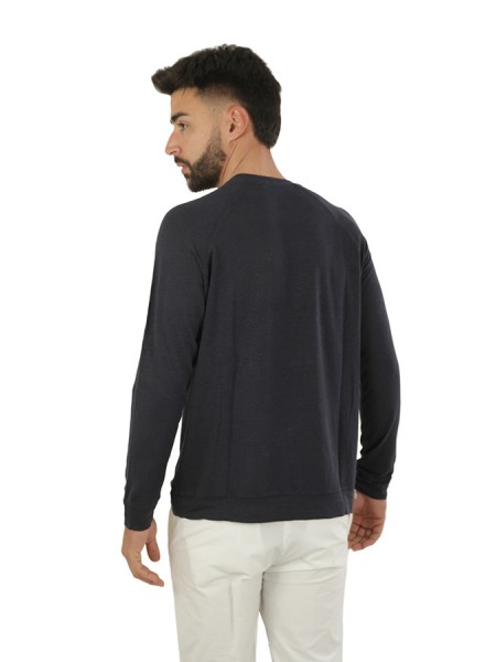 Blue linen JEORDIES sweater