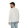 Jeordies sweater in white linen