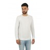 Jeordies sweater in white linen