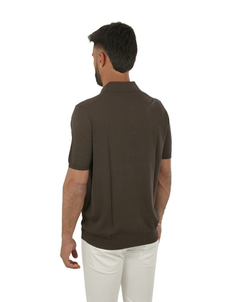 Chocolate JEORDIES Polo Shirt