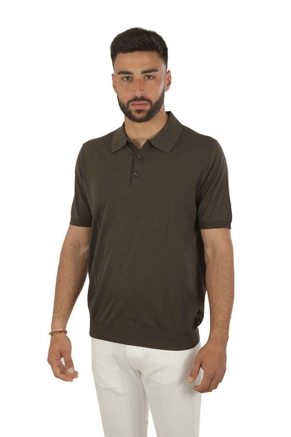 Chocolate JEORDIES Polo Shirt