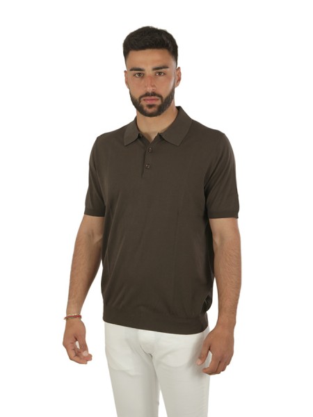 Chocolate JEORDIES Polo Shirt