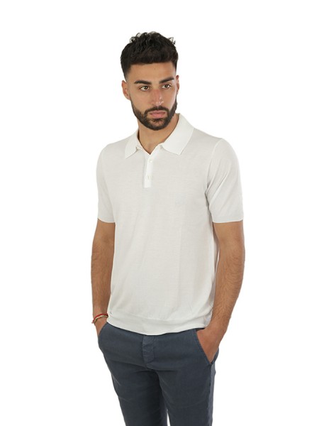 White JEORDIES Polo Shirt