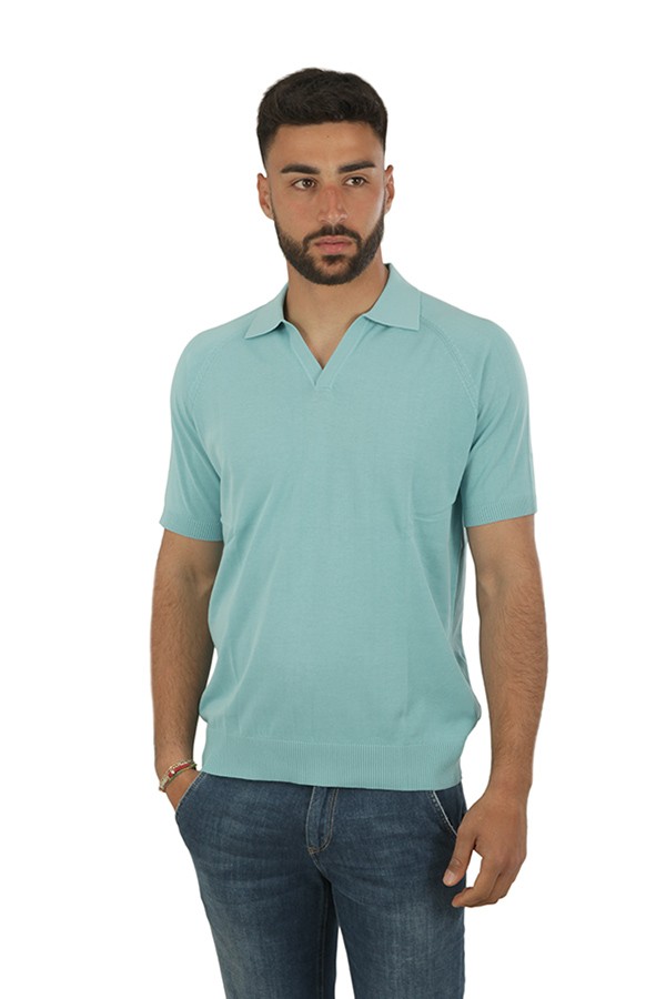 Light Blue JEORDIES Polo Shirt