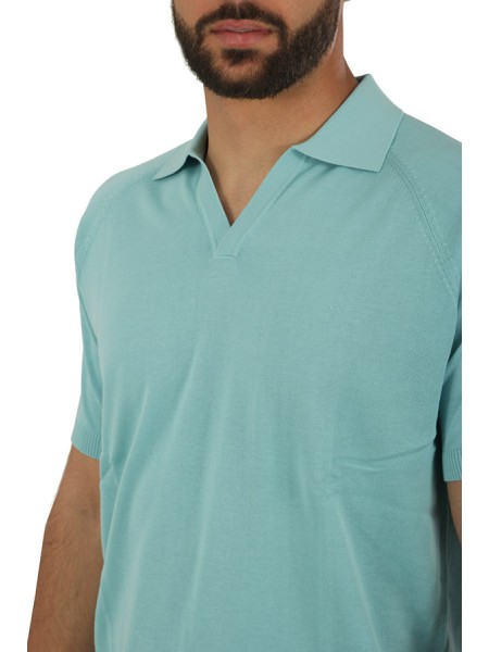 Light Blue JEORDIES Polo Shirt