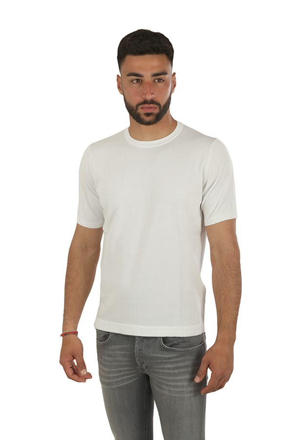 T-shirt JEORDIES Crew Neck White