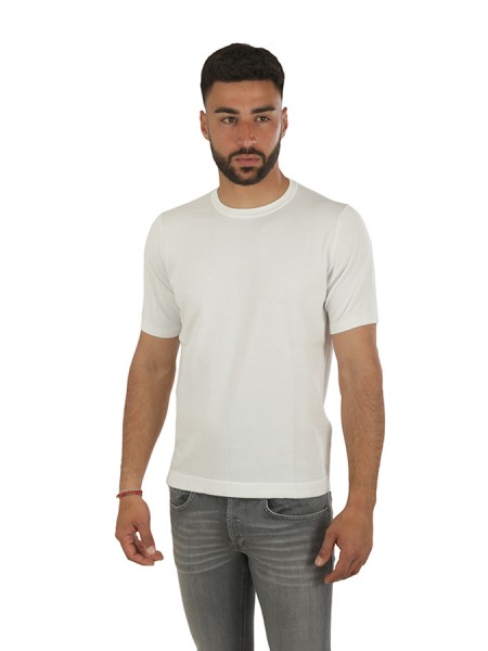 T-shirt JEORDIES Crew Neck White