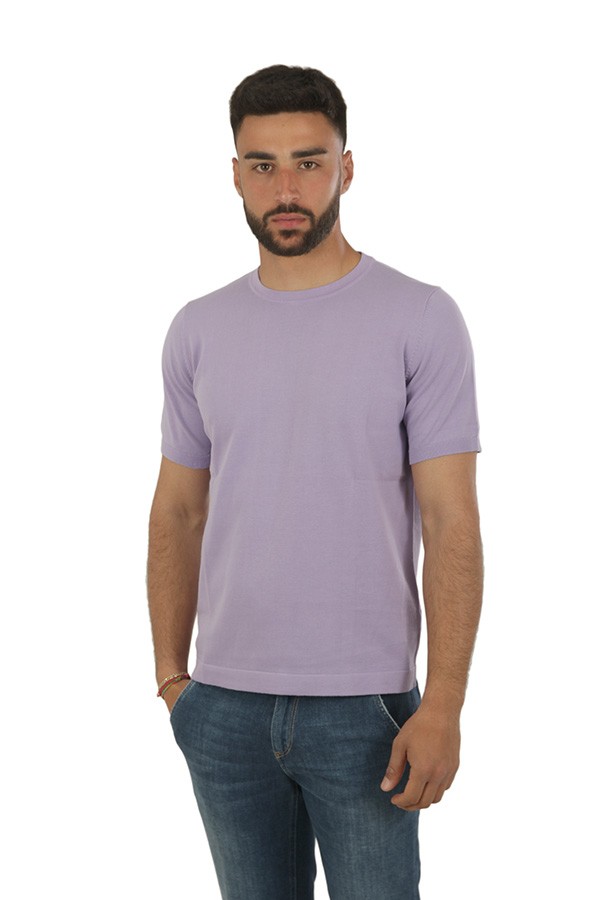 Jeordis Crewneck T-shirt Lilac