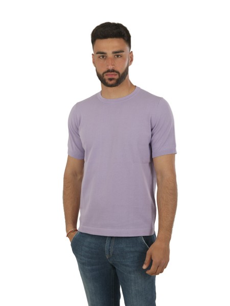 Jeordis Crewneck T-shirt Lilac