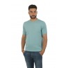 Jeordis Crew Neck T-shirt Aqua Green