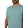 Jeordis Crew Neck T-shirt Aqua Green