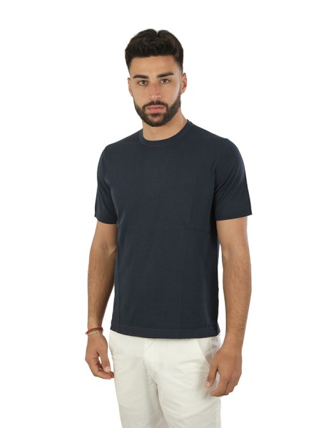 Jeordis Blue Crew Neck T-shirt