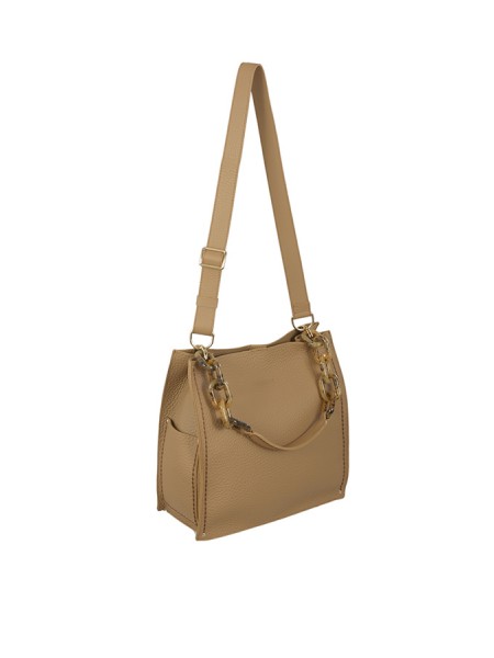 Plinio Visonà Queen Tan Bag