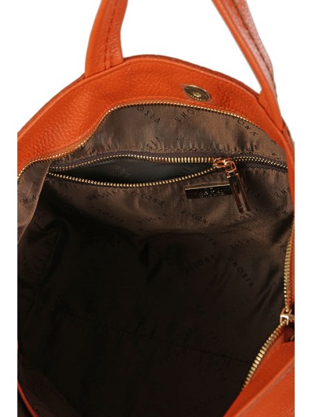 Plinio Visonà Orange Bag