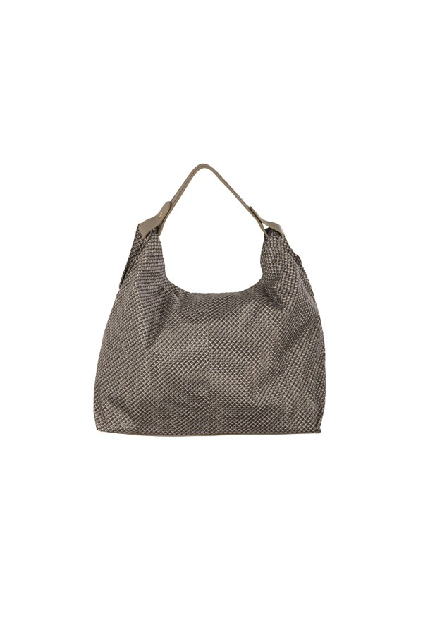 Plinio Visonà bag in recycled Taupe fabric