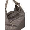 Plinio Visonà bag in recycled Taupe fabric