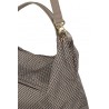 Plinio Visonà bag in recycled Taupe fabric