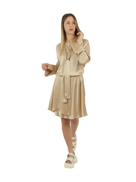 Beige SEMICOUTURE Maiya Dress