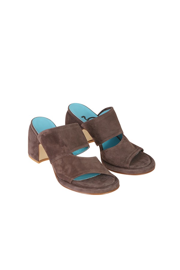 Lemarè sandal in Dark Brown suede