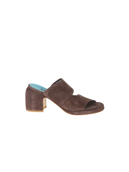 Lemarè sandal in Dark Brown suede