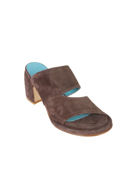 Lemarè sandal in Dark Brown suede