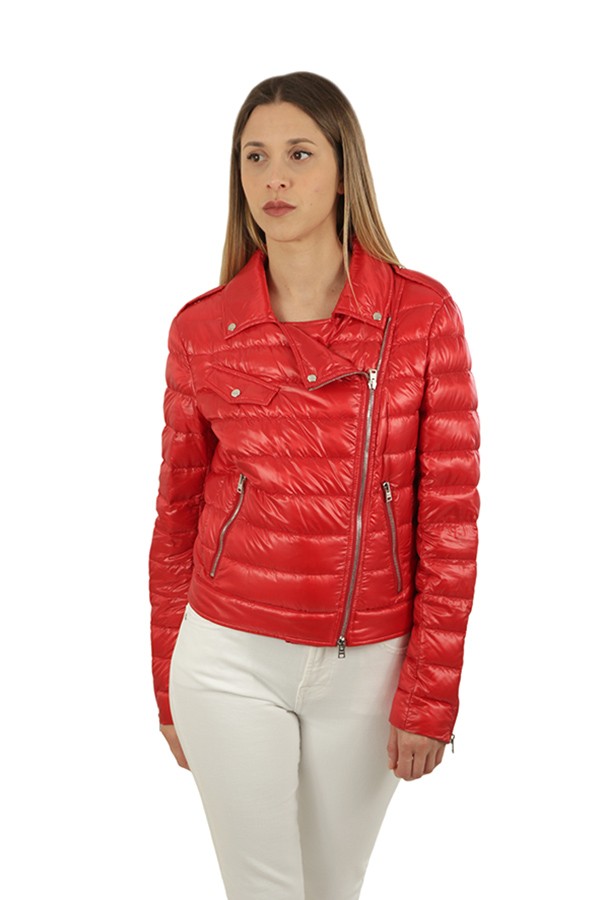 Red HERNO Down Jacket